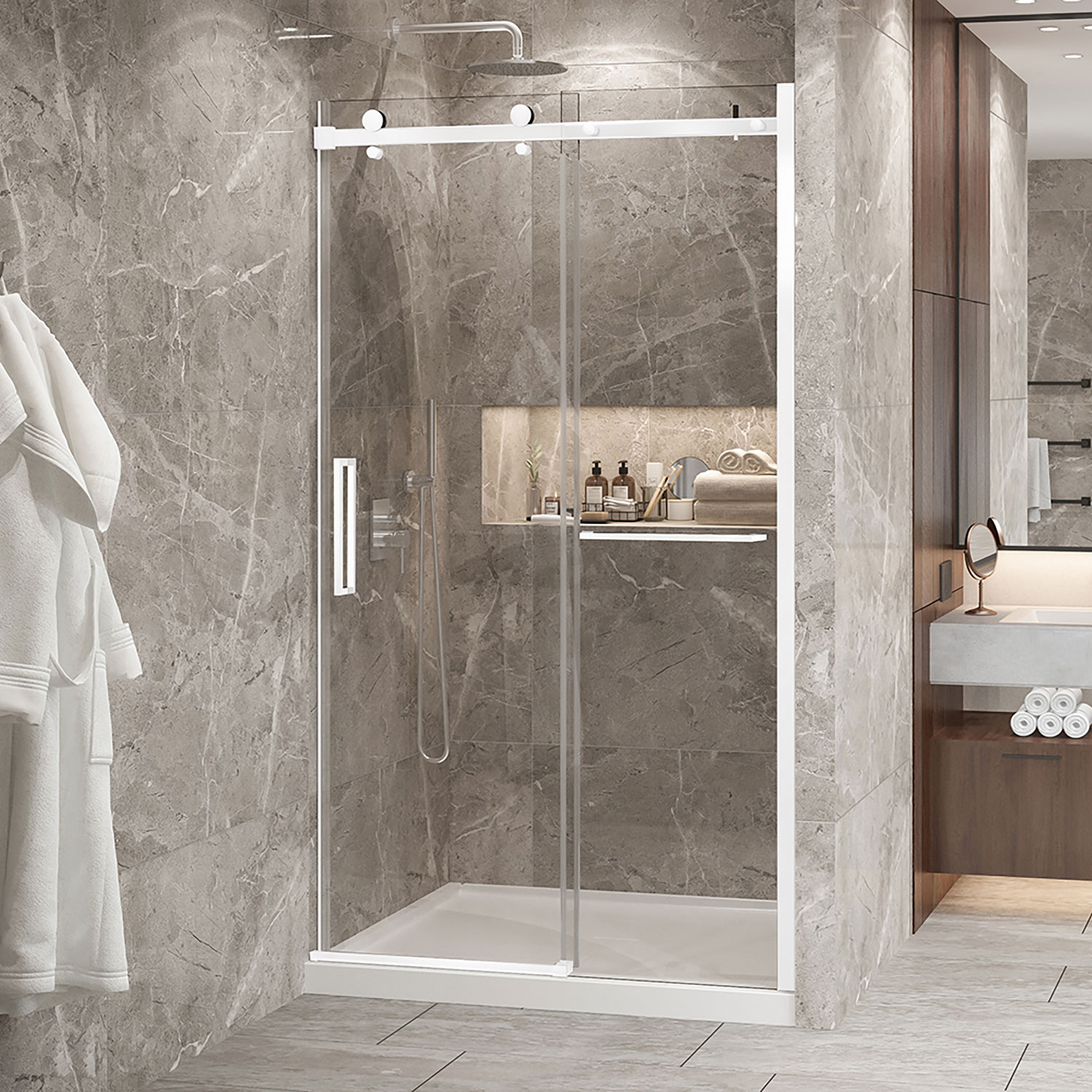 Shower door 48